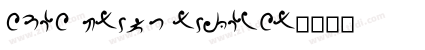 Aqua Fresh Regular字体转换